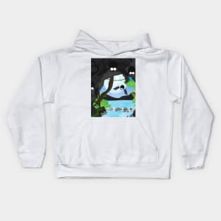 Bat Cave Kids Hoodie